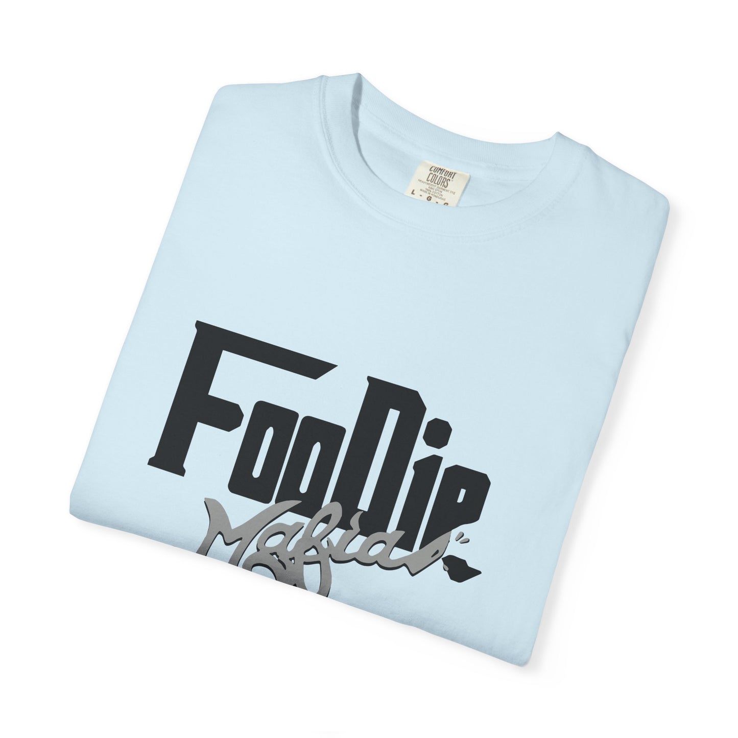 L.O.E.F Foodie Mafia Unisex Tee shirt (Metallic Grey)