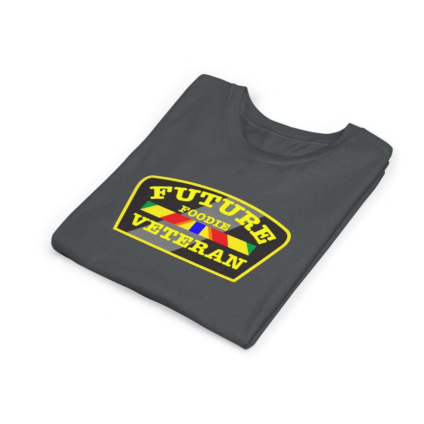 L.O.E.F Future Foodie Veteran Kids Tee Shirt (Yellow)