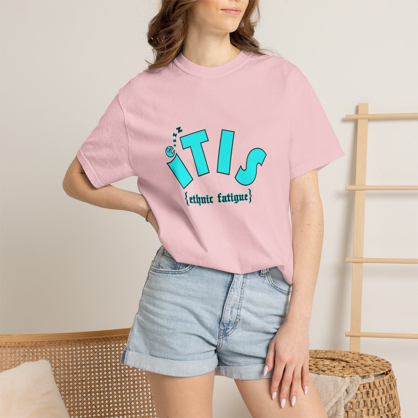 L.O.E.F ITIS Unisex Tee shirt (Blue)