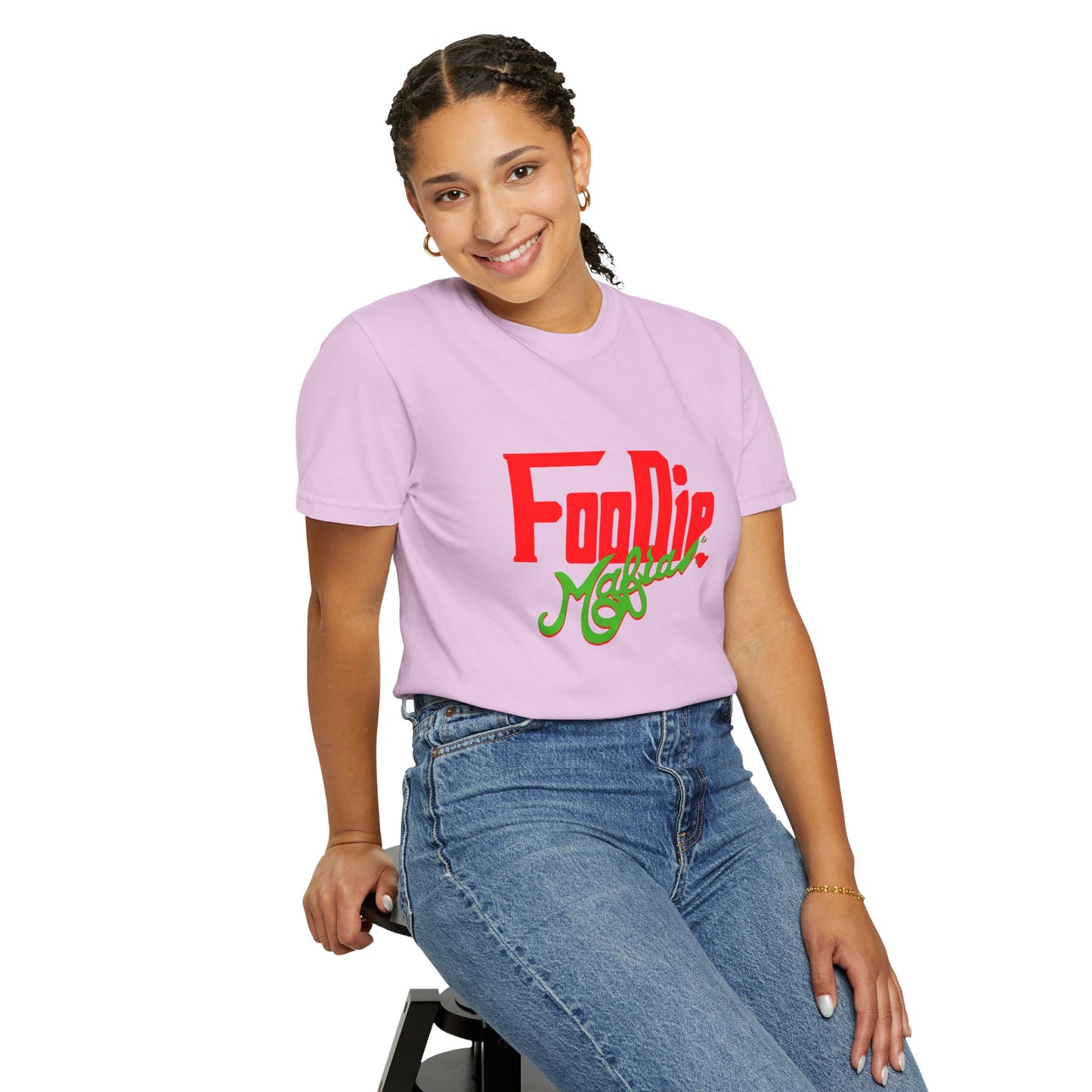 L.O.E.F Red Foodie Mafia Unisex Tee Shirt (Kelly Green)