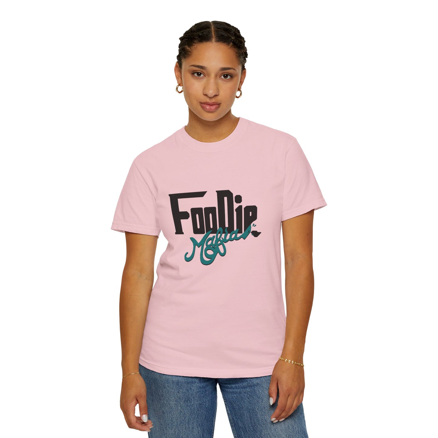 L.O.E.F Foodie Mafia Unisex Tee shirt (Teal)