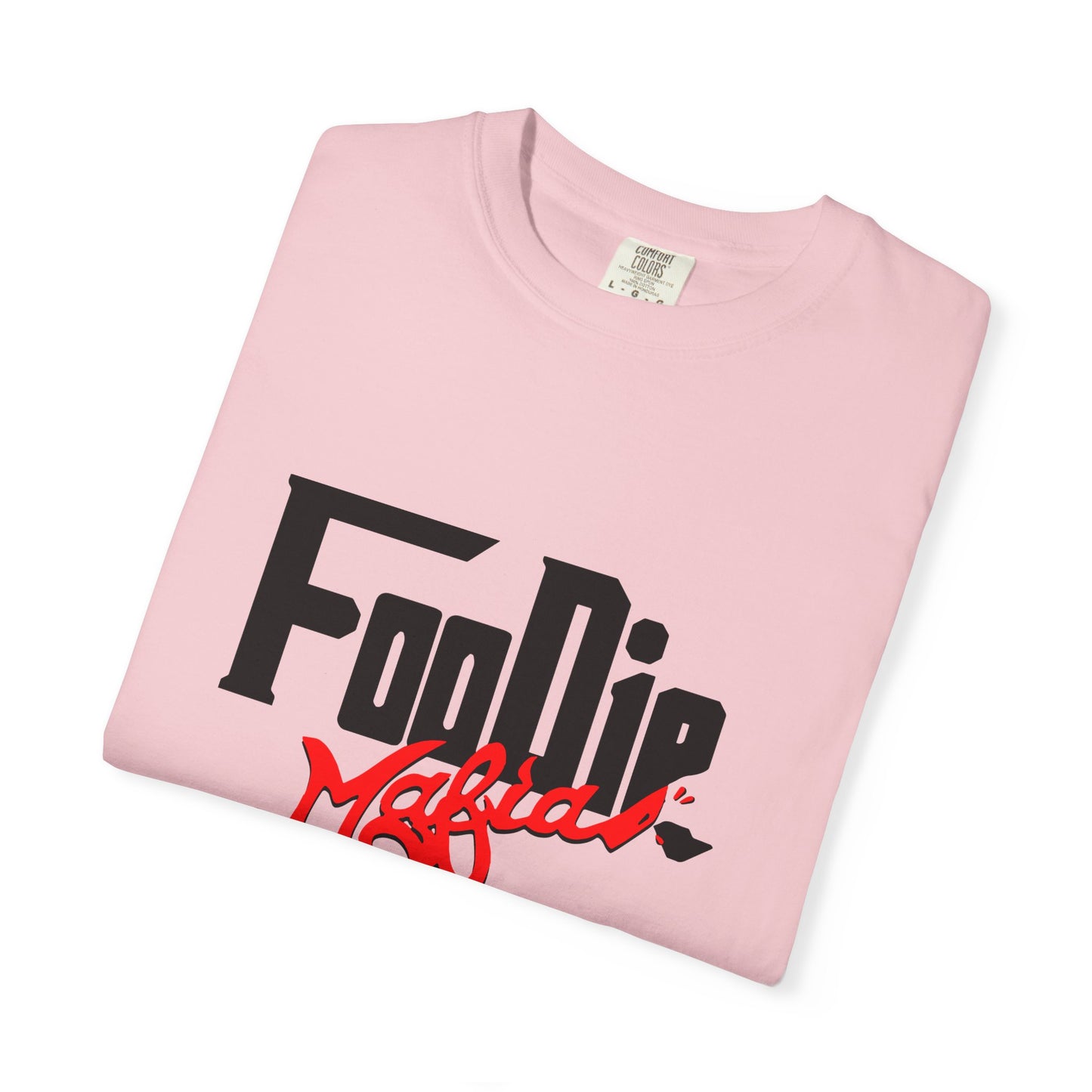 L.O.E.F Foodie Mafia Unisex Tee Shirt (Flat Red)