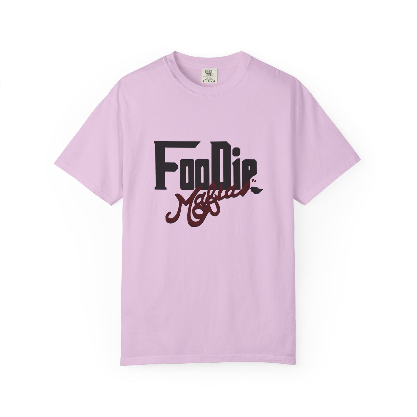 L.O.E.F Foodie Mafia Unisex Tee shirt (Maroon)