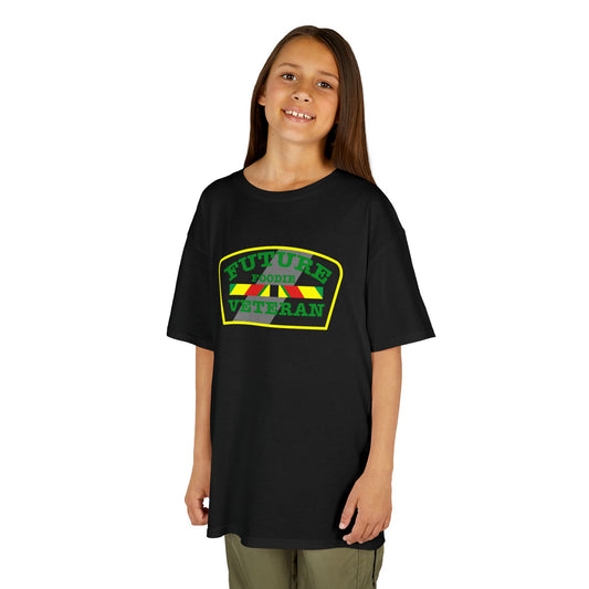 L.O.E.F Future Foodie Veteran Kids Tee Shirt (Green)