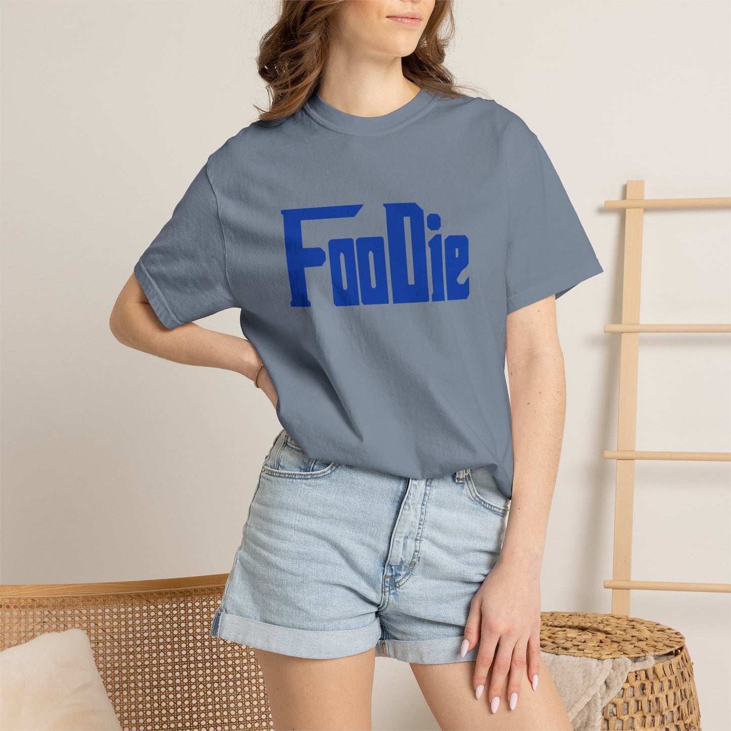 LO.E.F Foodie Unisex Tee Shirt (Cobalt Blue)