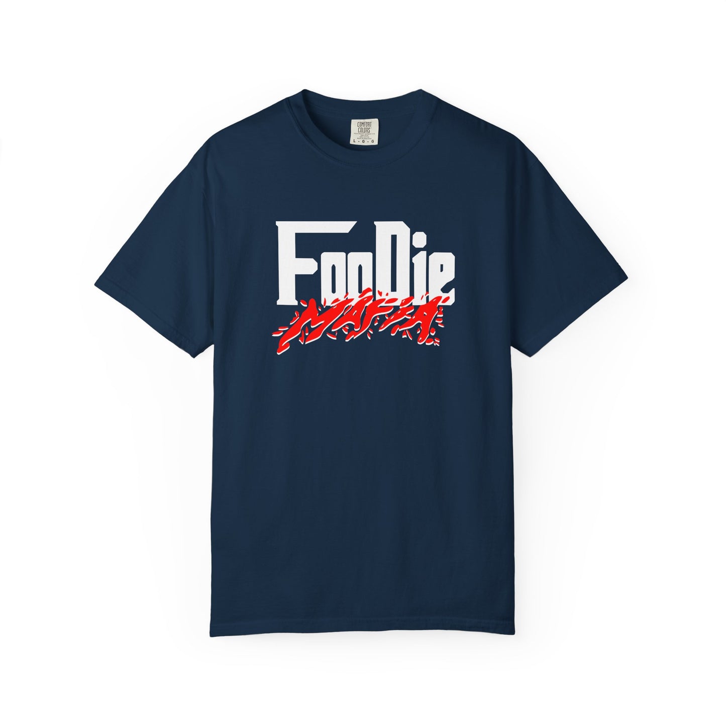 L.O.E.F Foodie Mafia Unisex Tee Shirt  (Red)
