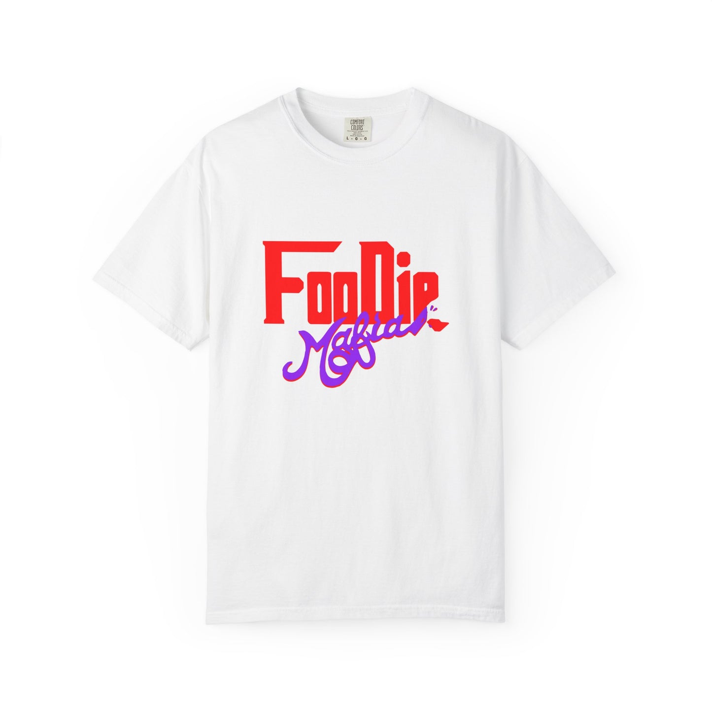 L.O.E.F Red Foodie Mafia Unisex Tee Shirt (Purple)