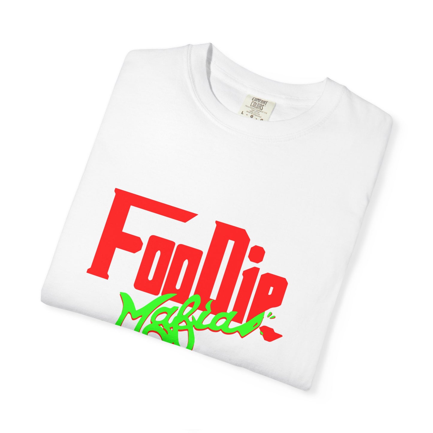 L.O.E.F Red Foodie Mafia Unisex Tee Shirt (Neon Green)