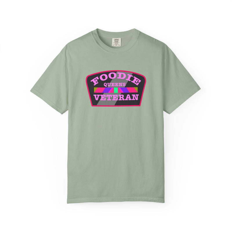 L.O.E.F Foodie Veteran QUEENS Unisex Tee Shirt (Pink)