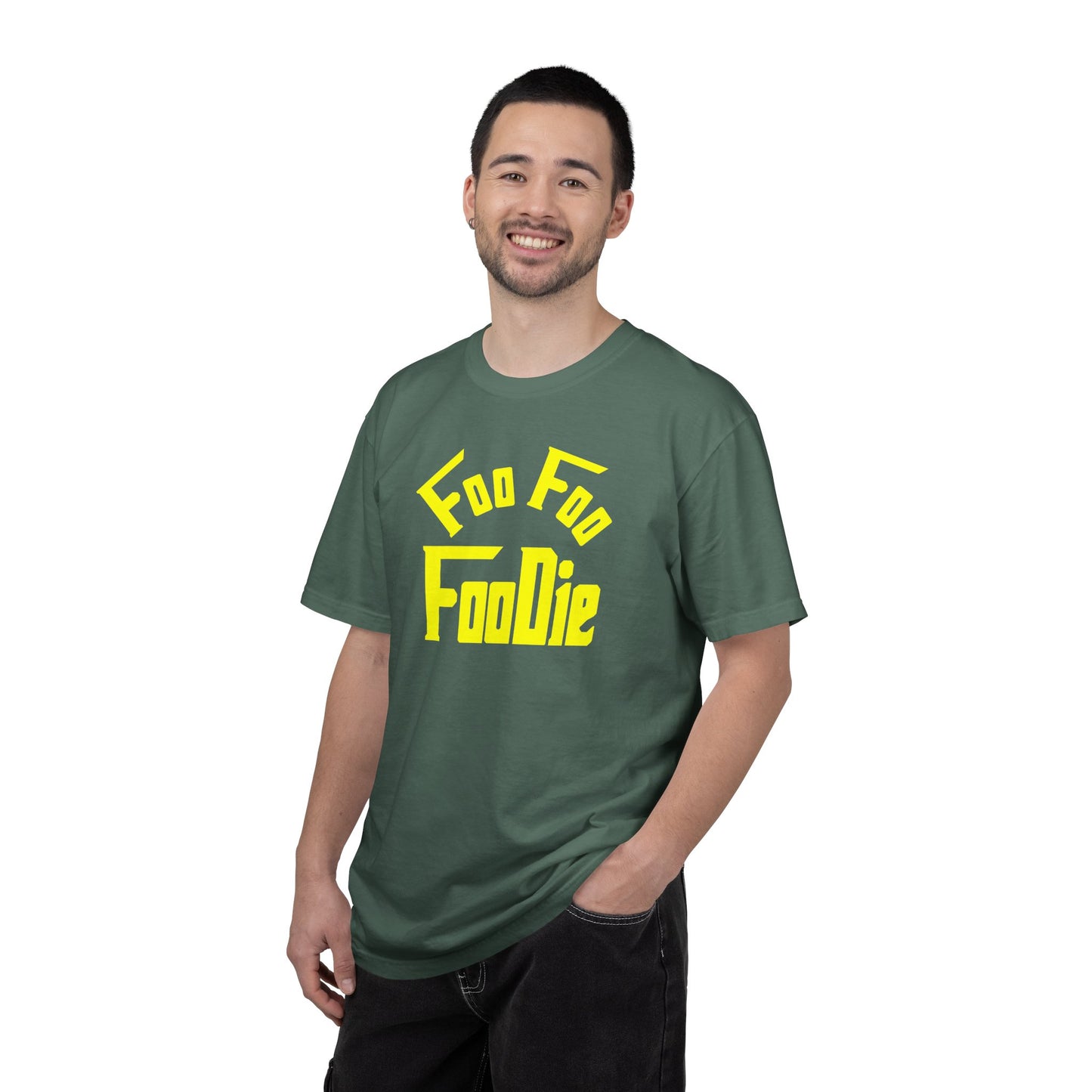 L.O.E.F FOO FOO FOODIE Unisex Tee shirt (Yellow)