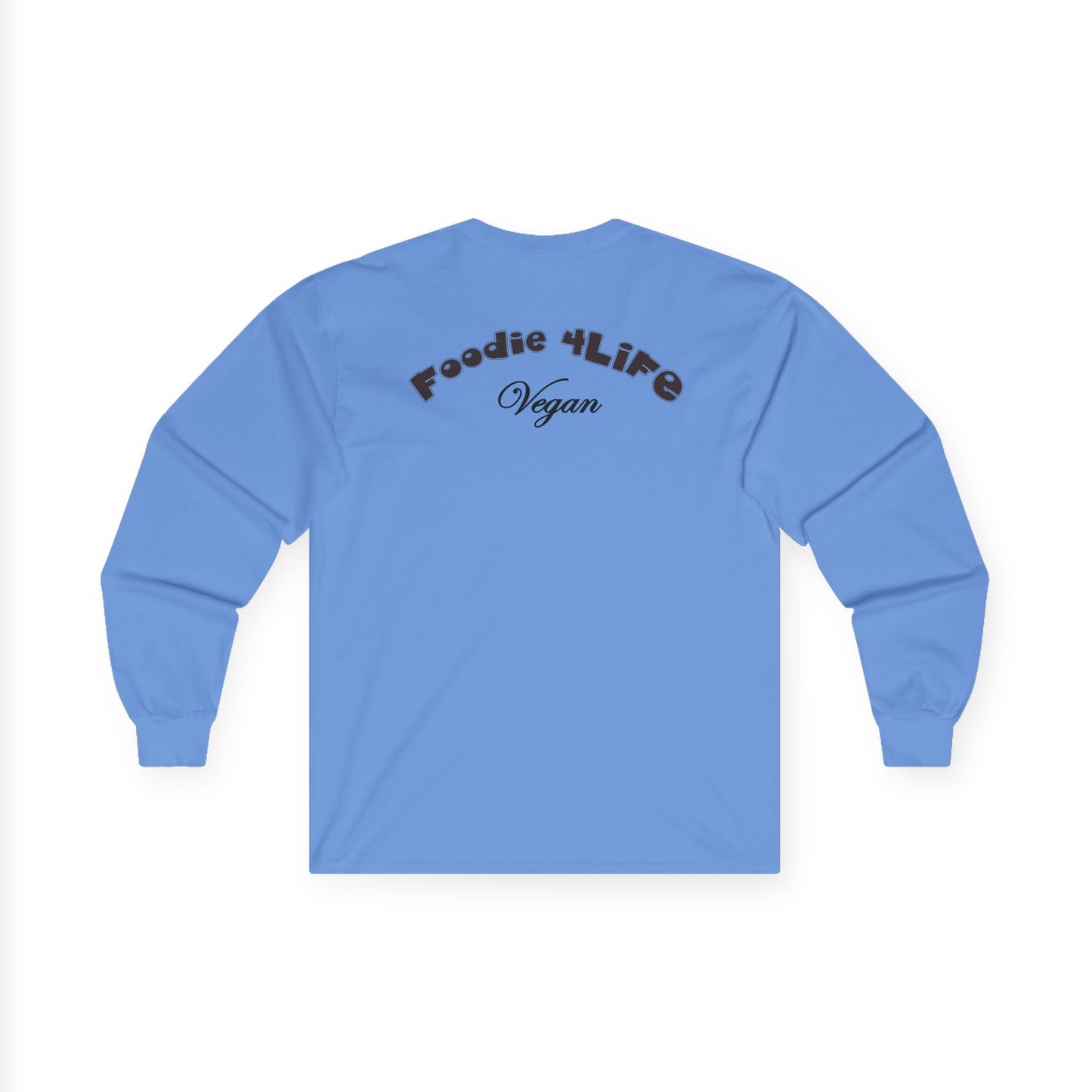L.O.E.F Foodie 4Life Vegan Long Sleeve Tee (Black)