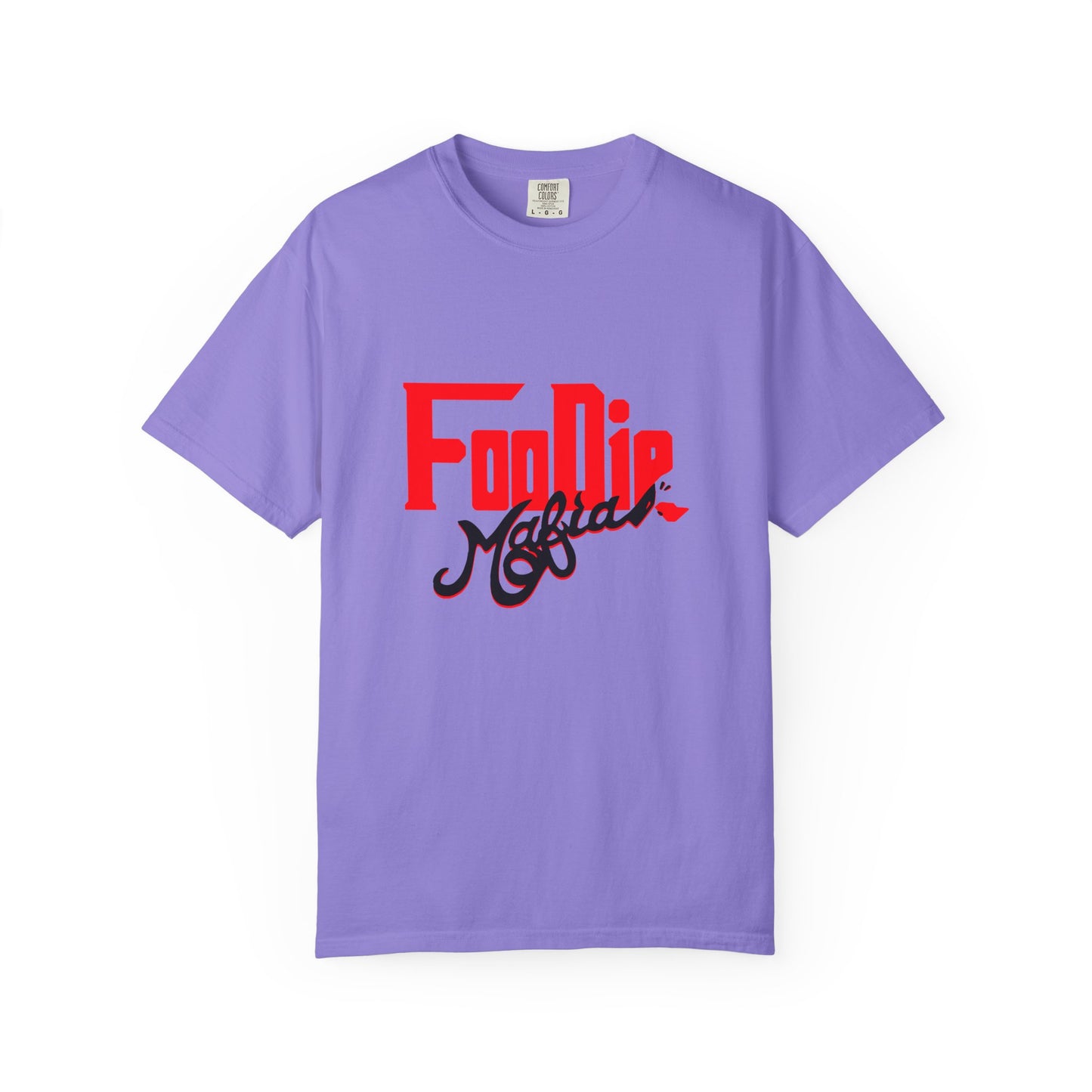 L.O.E.F Red Foodie Mafia Unisex Tee shirt (Black)