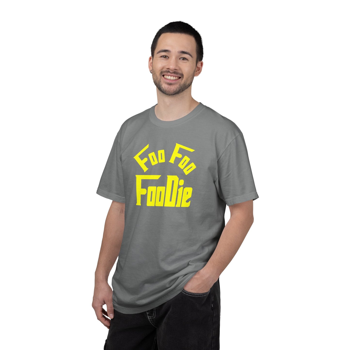 L.O.E.F FOO FOO FOODIE Unisex Tee shirt (Yellow)