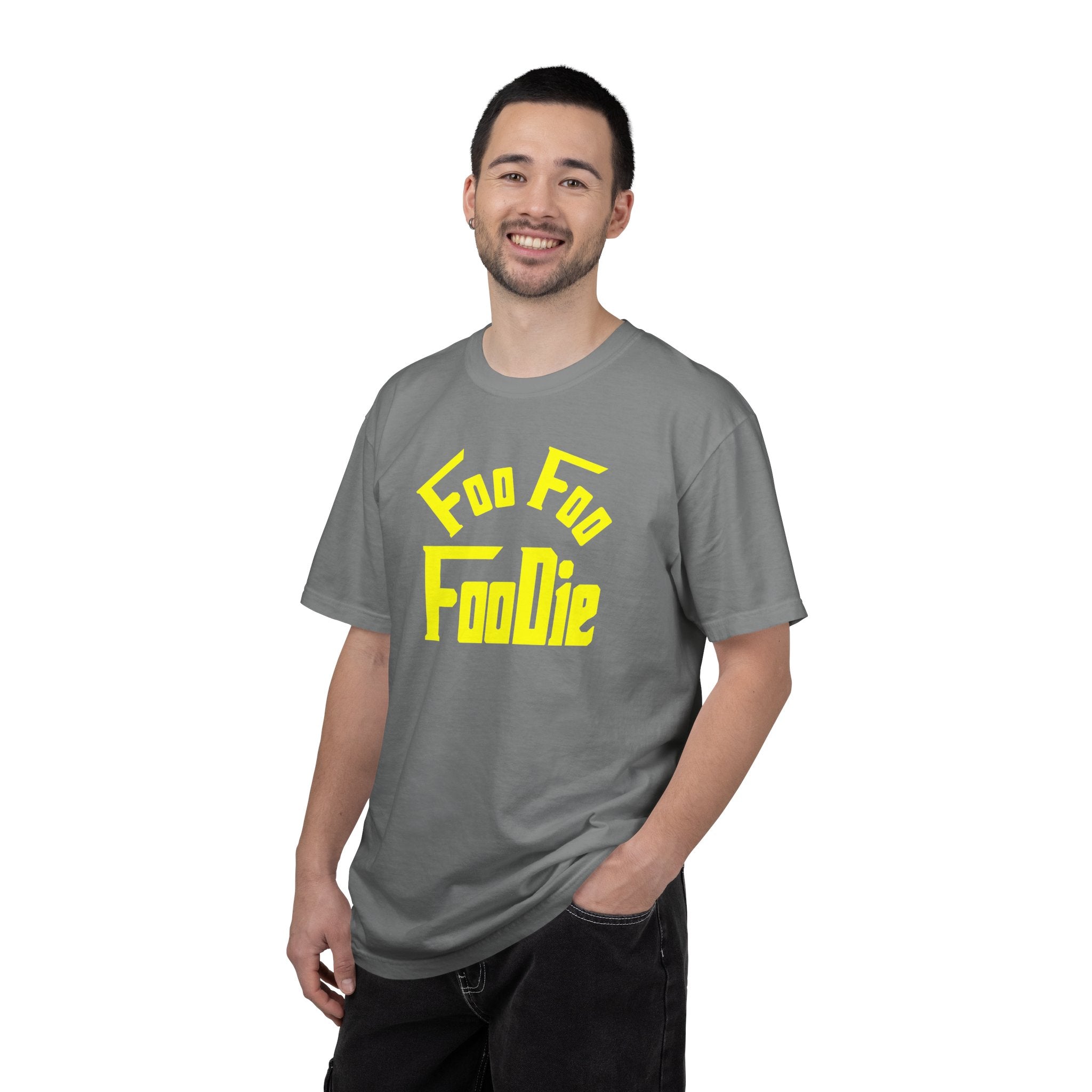 L.O.E.F FOO FOO FOODIE Unisex Tee shirt (Yellow)