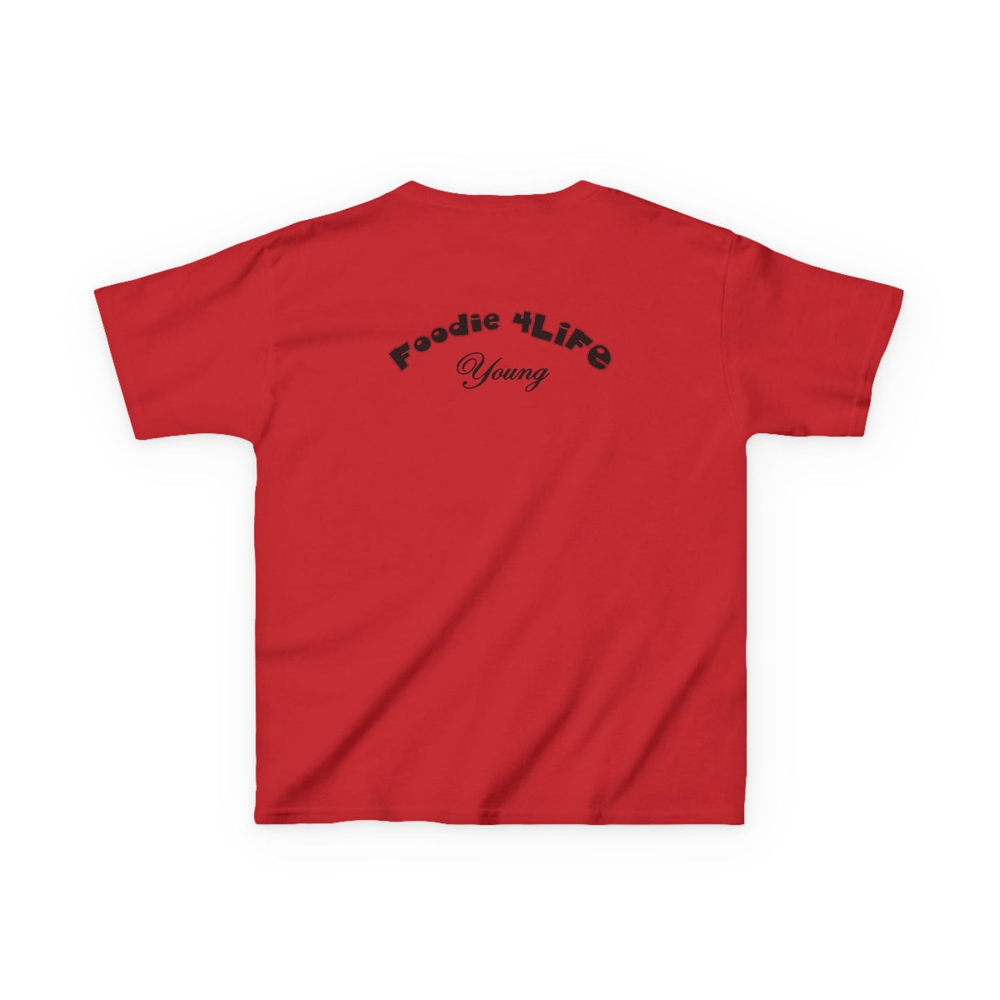 L.O.E.F Foodie 4Life Young Tee Shirt  (Black)