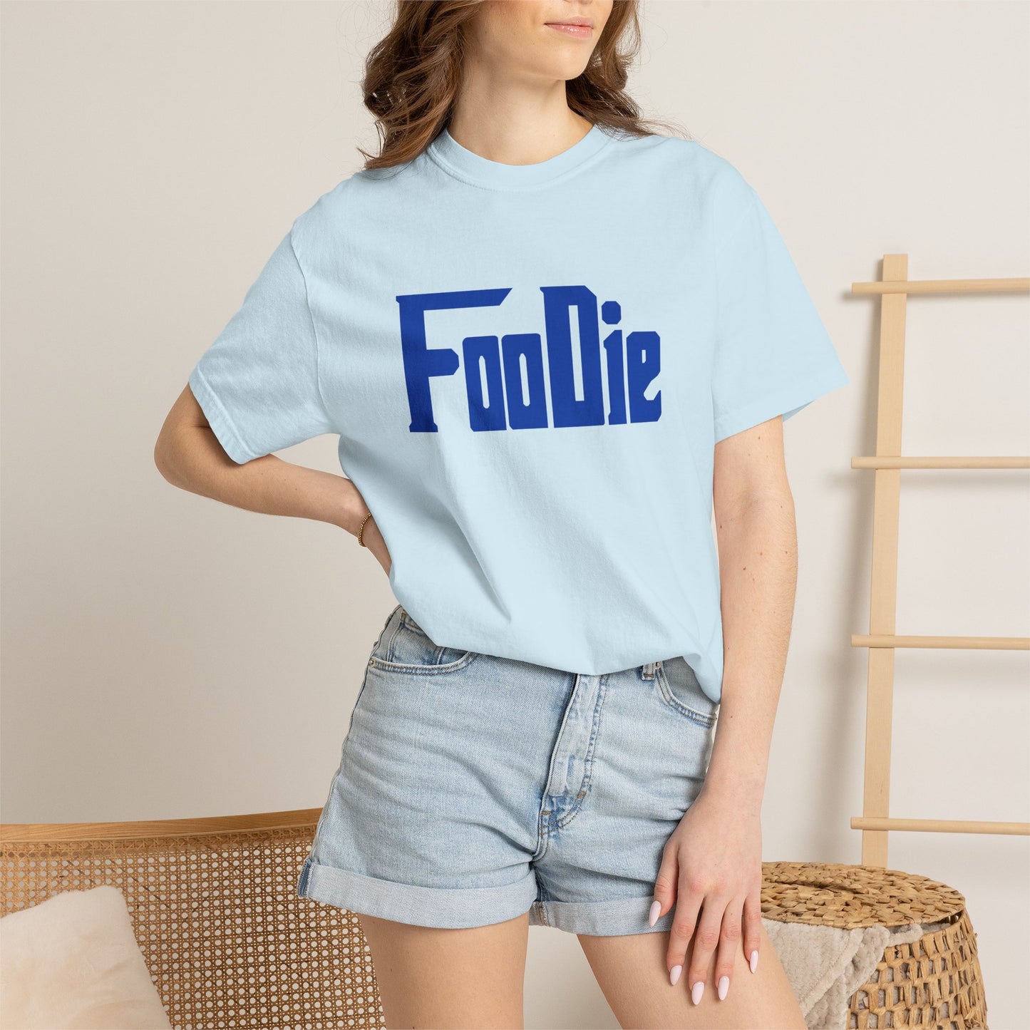 LO.E.F Foodie Unisex Tee Shirt (Cobalt Blue)
