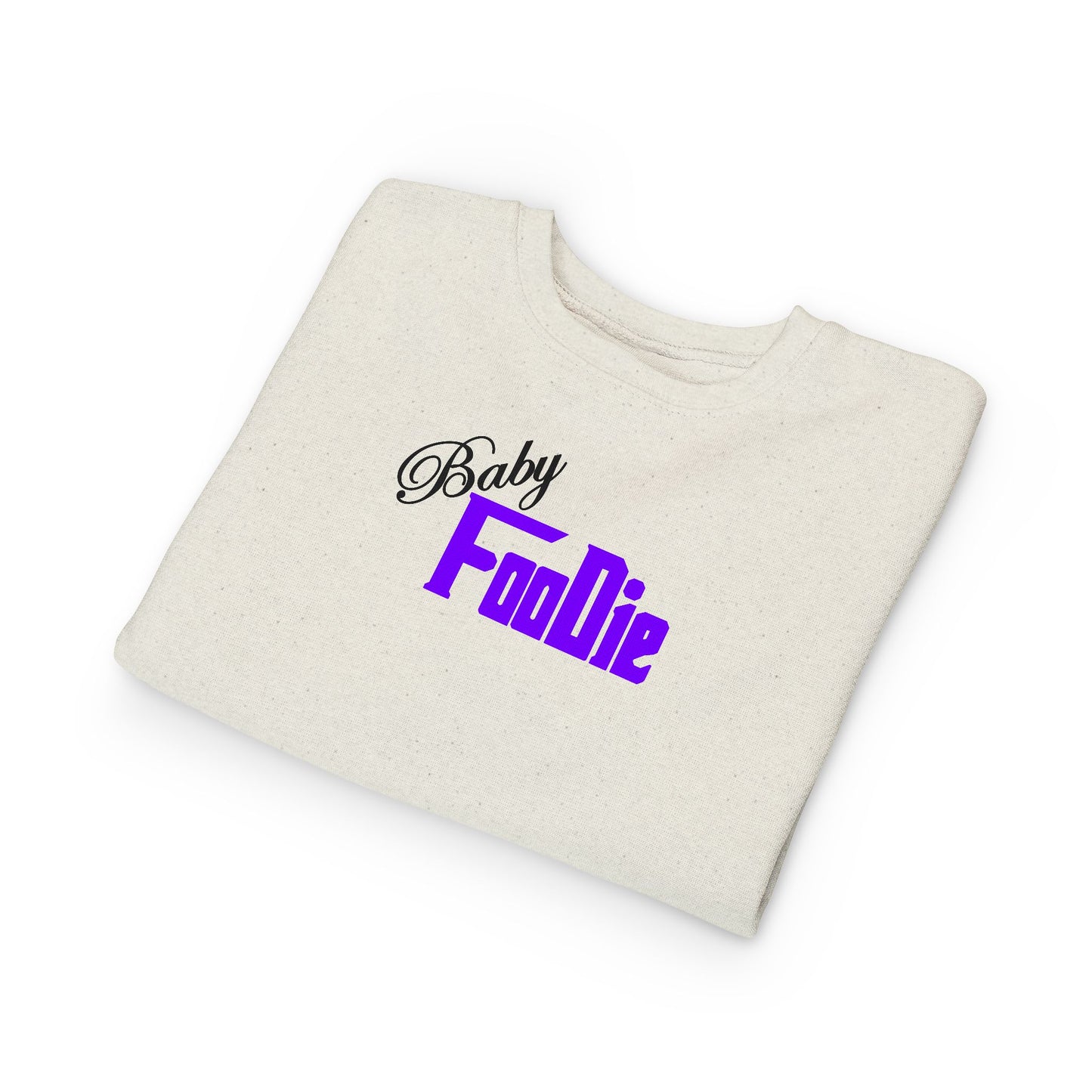 L.O.E.F Baby Foodie Toddler Sweatshirt (Violet)