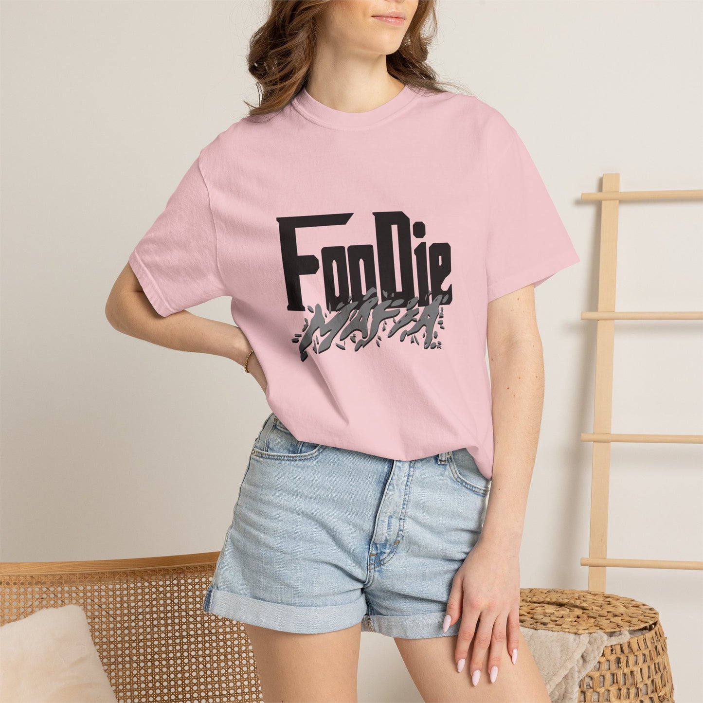 L.O.E.F Foodie Mafia Tee Shirt (Grey)