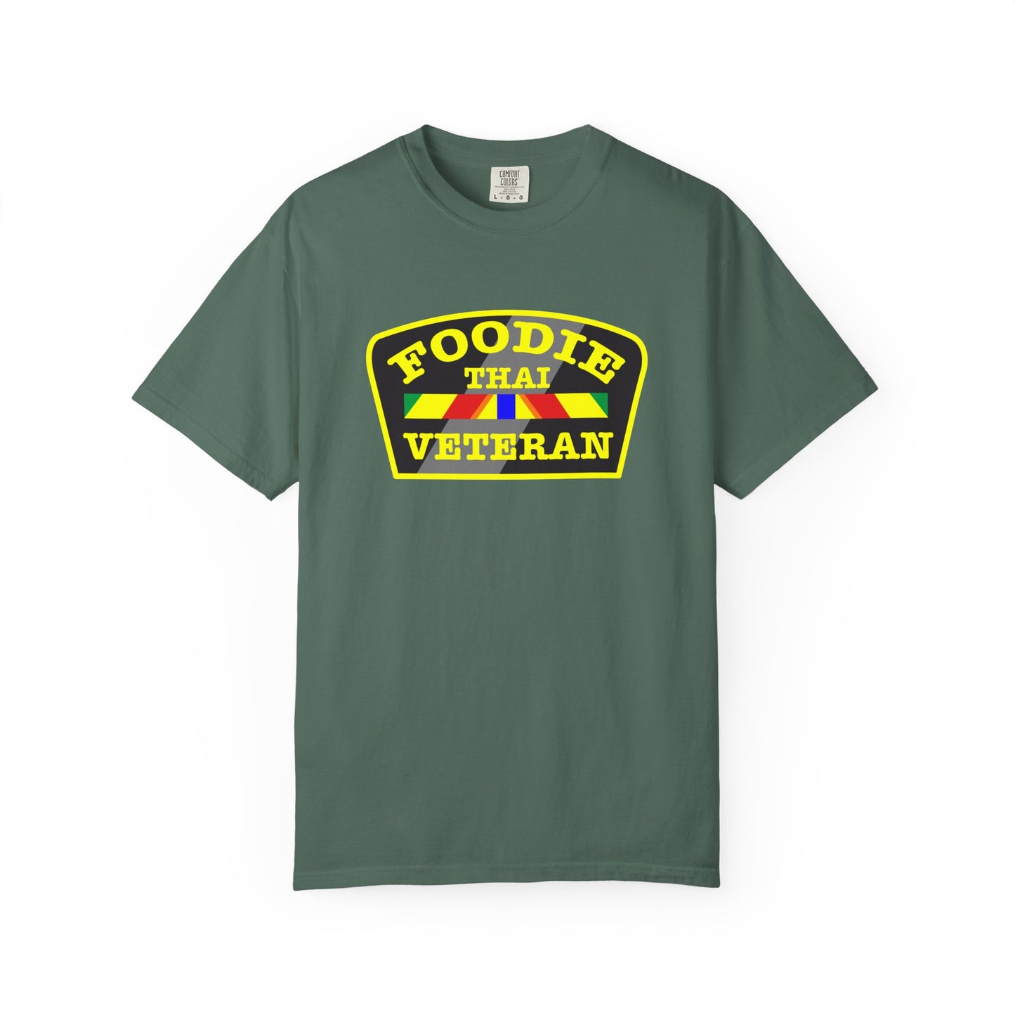 L.O.E.F Foodie Veteran THAI Unisex Tee Shirt (Yellow)