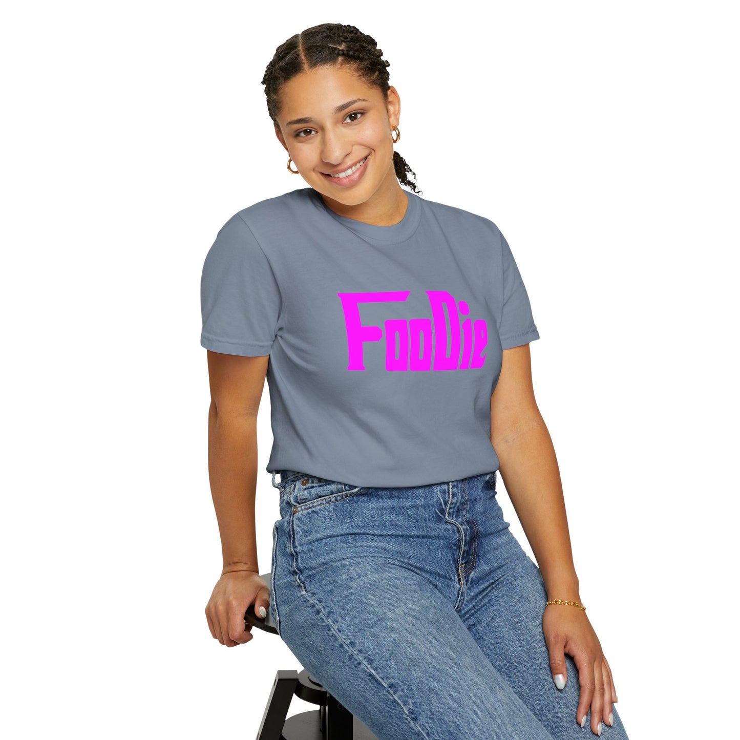 L.O.E.F Foodie Unisex Tee Shirt (Fuchsia)