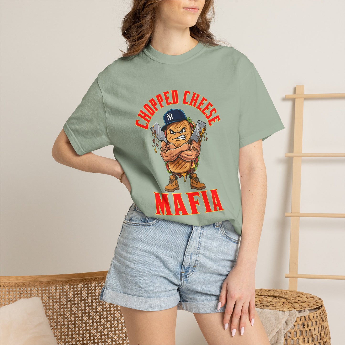 L.O.E.F Mafia Chopped Cheese Unisex Tee Shirt