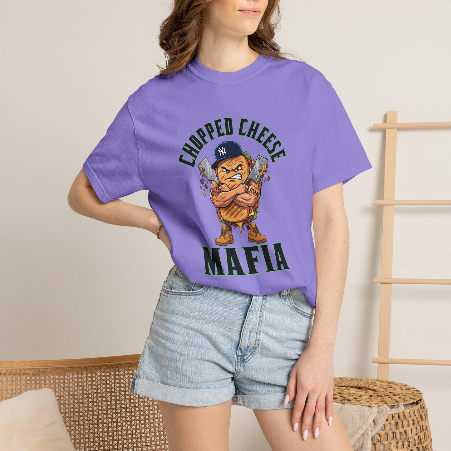 L.O.E.F Mafia Chopped Cheese Unisex Tee Shirt