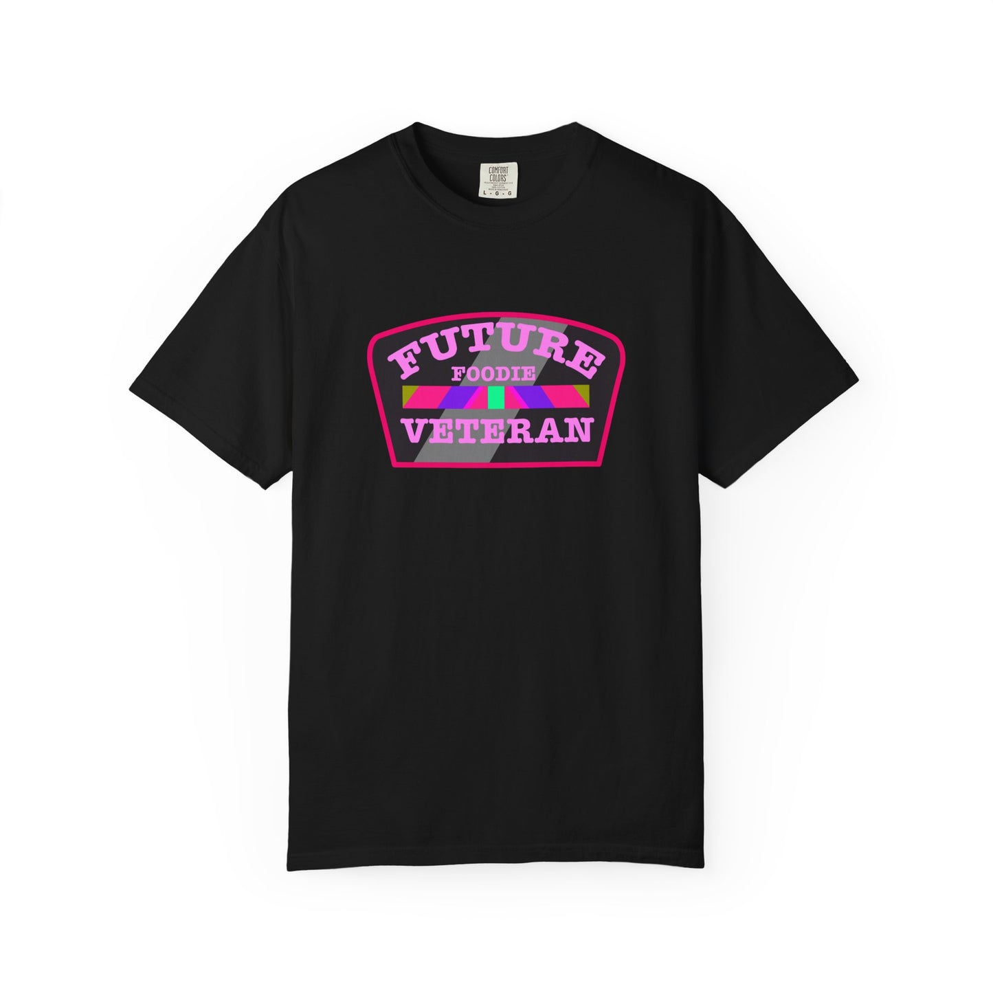 L.O.E.F Future Foodie Veteran Unisex Tee Shirt (Pink)