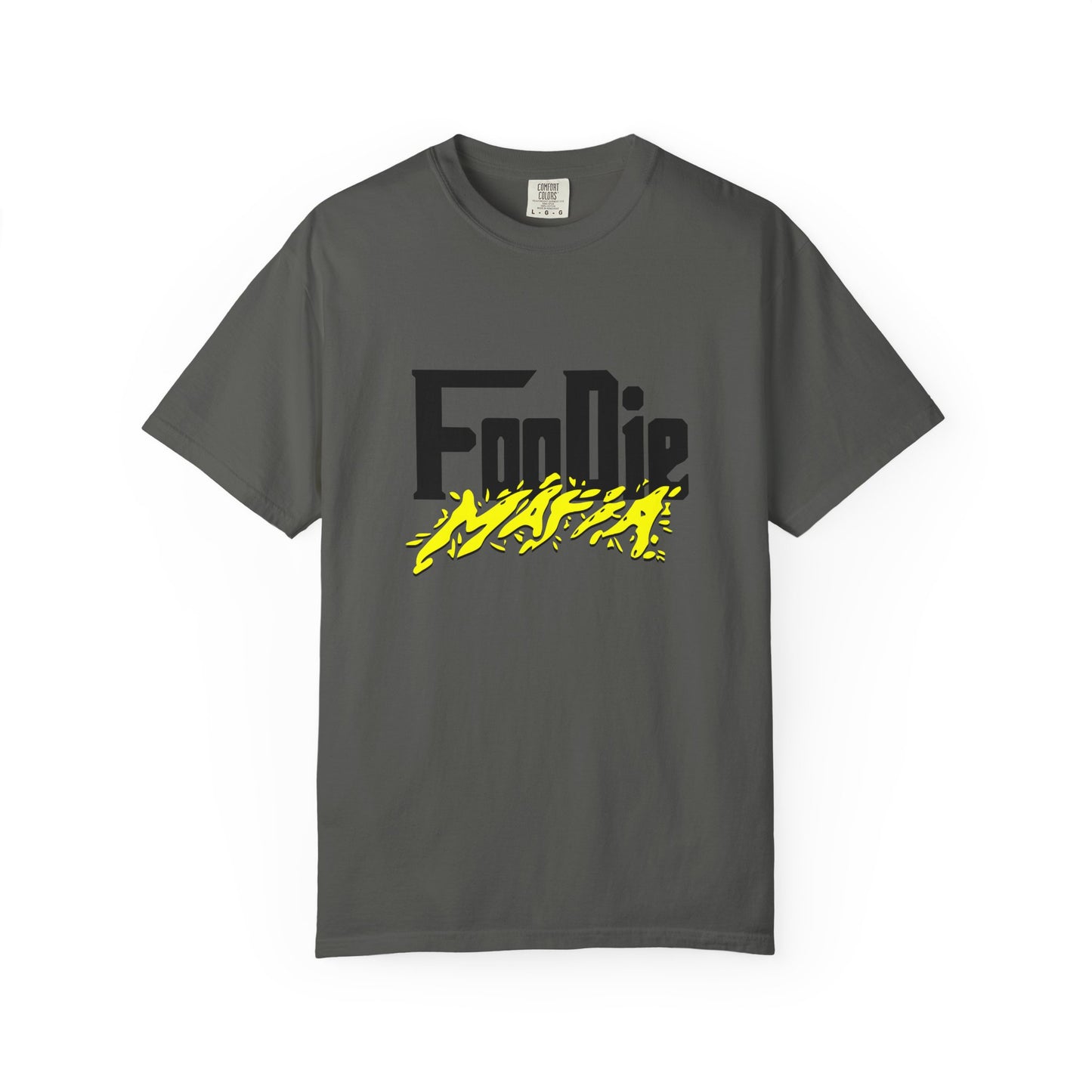 L.O.E.F Foodie Mafia Unisex Tee Shirt (Bright Yellow)