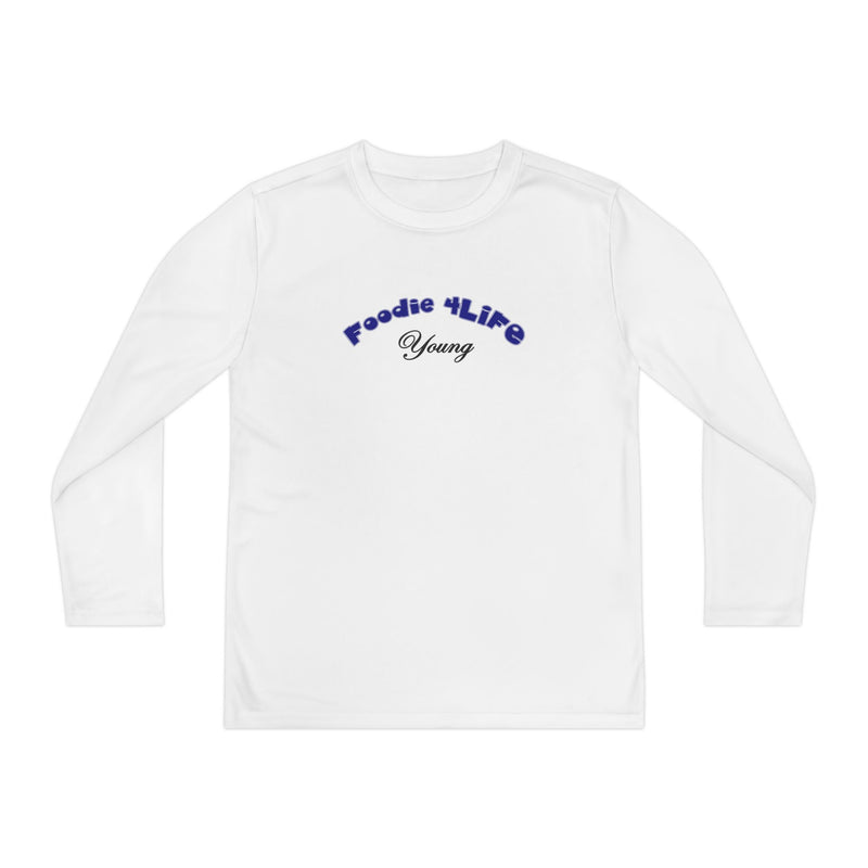 L.O.E.F Foodie 4Life Young Long Sleeve Tee  (Dark Blue)