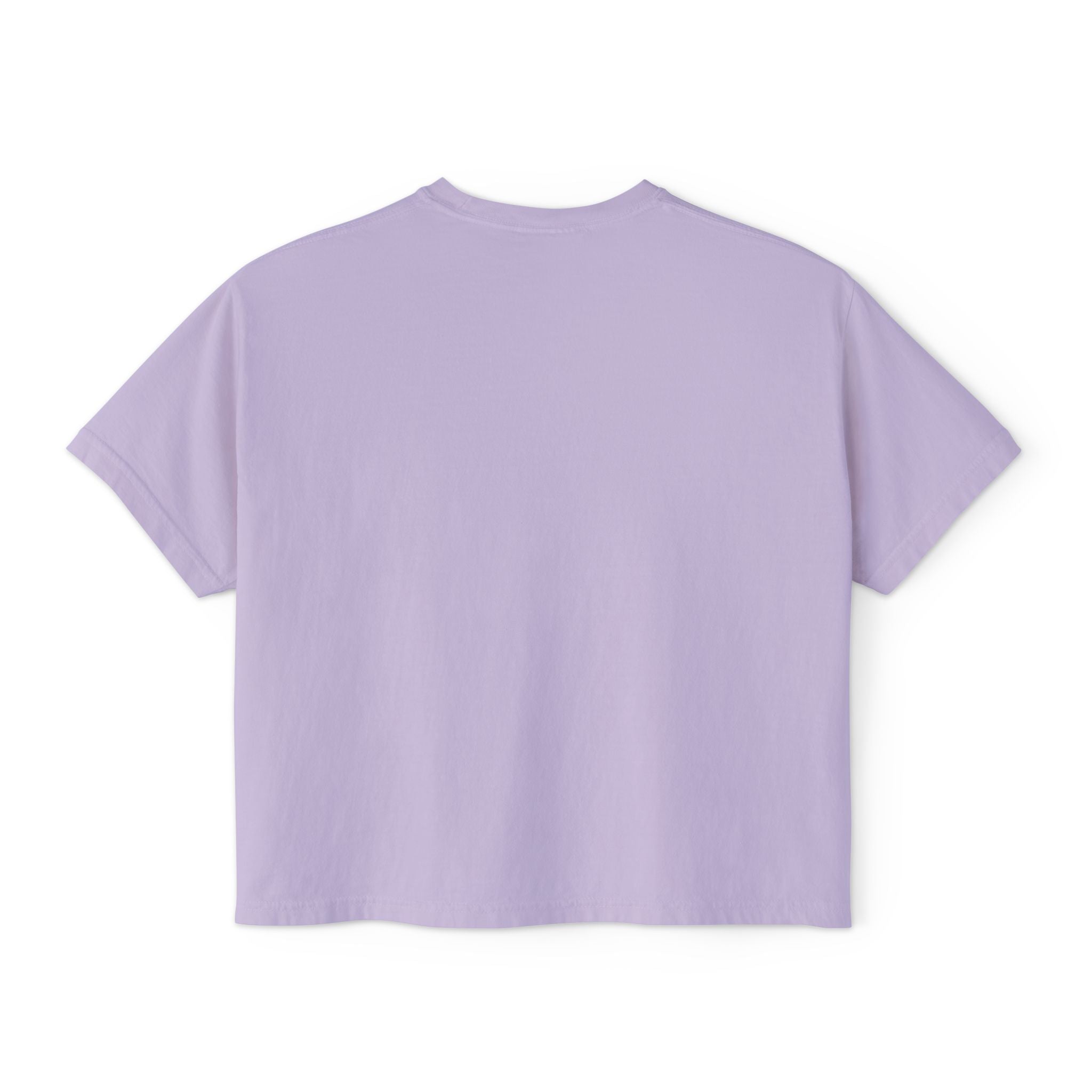 L.O.E.F FOO FOO FOODIE Women Boxy Tee(Fiery Red)