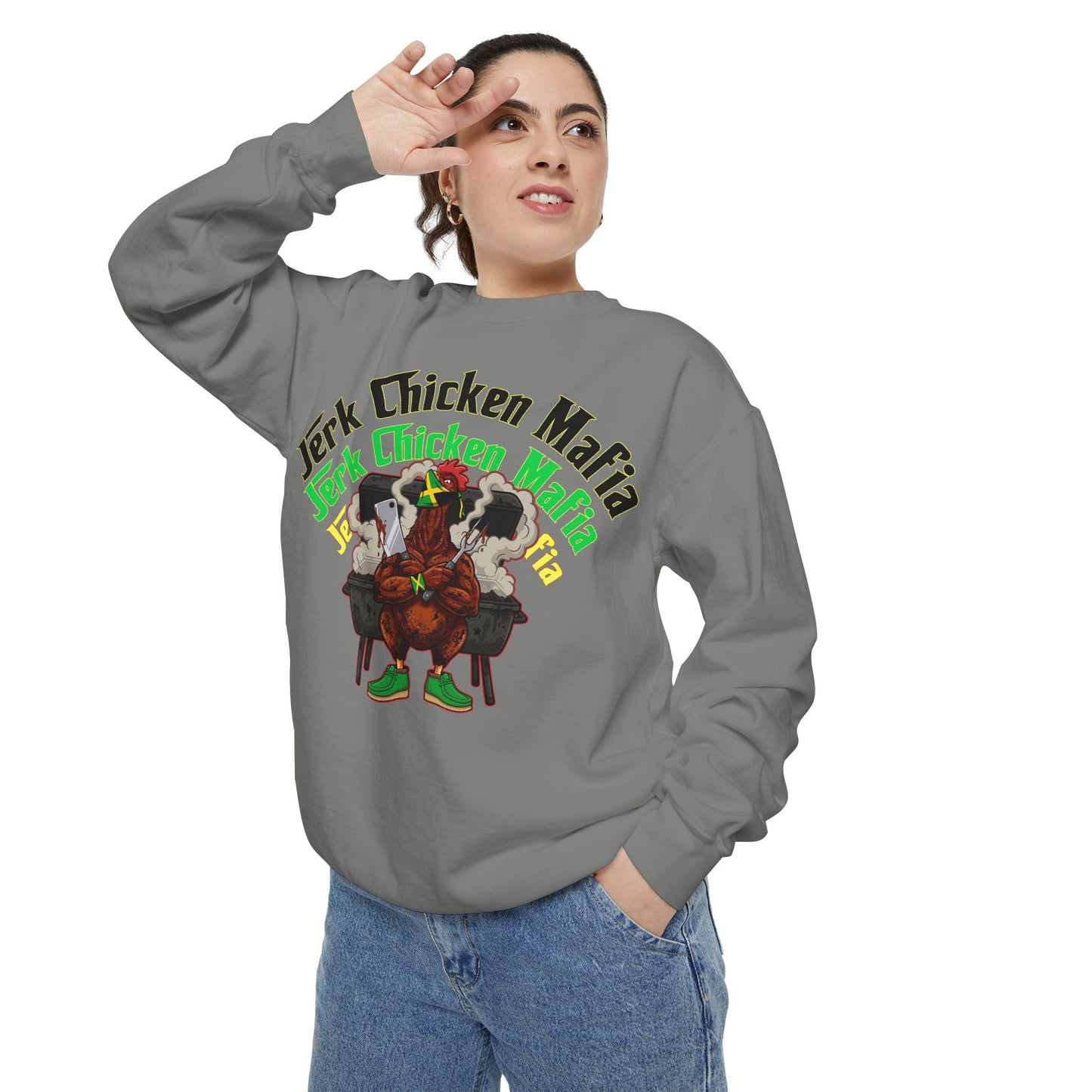 L.O.E.F Jerk Chicken Mafia Sweatshirt