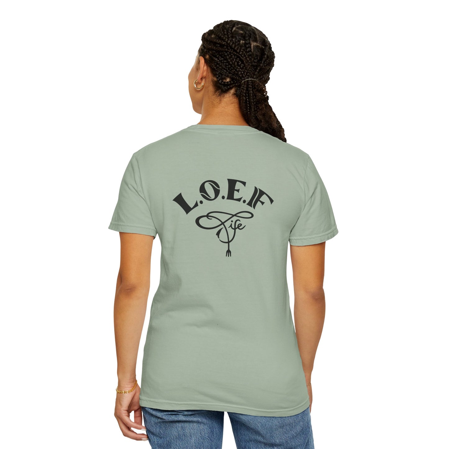 LO.E.F Foodie Unisex Tee Shirt (Black)
