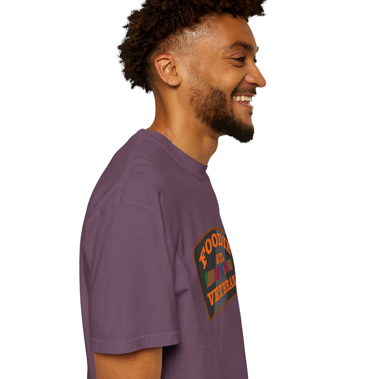 L.O.E.F Foodie Veteran ATL Unisex Tee Shirt (Orange)