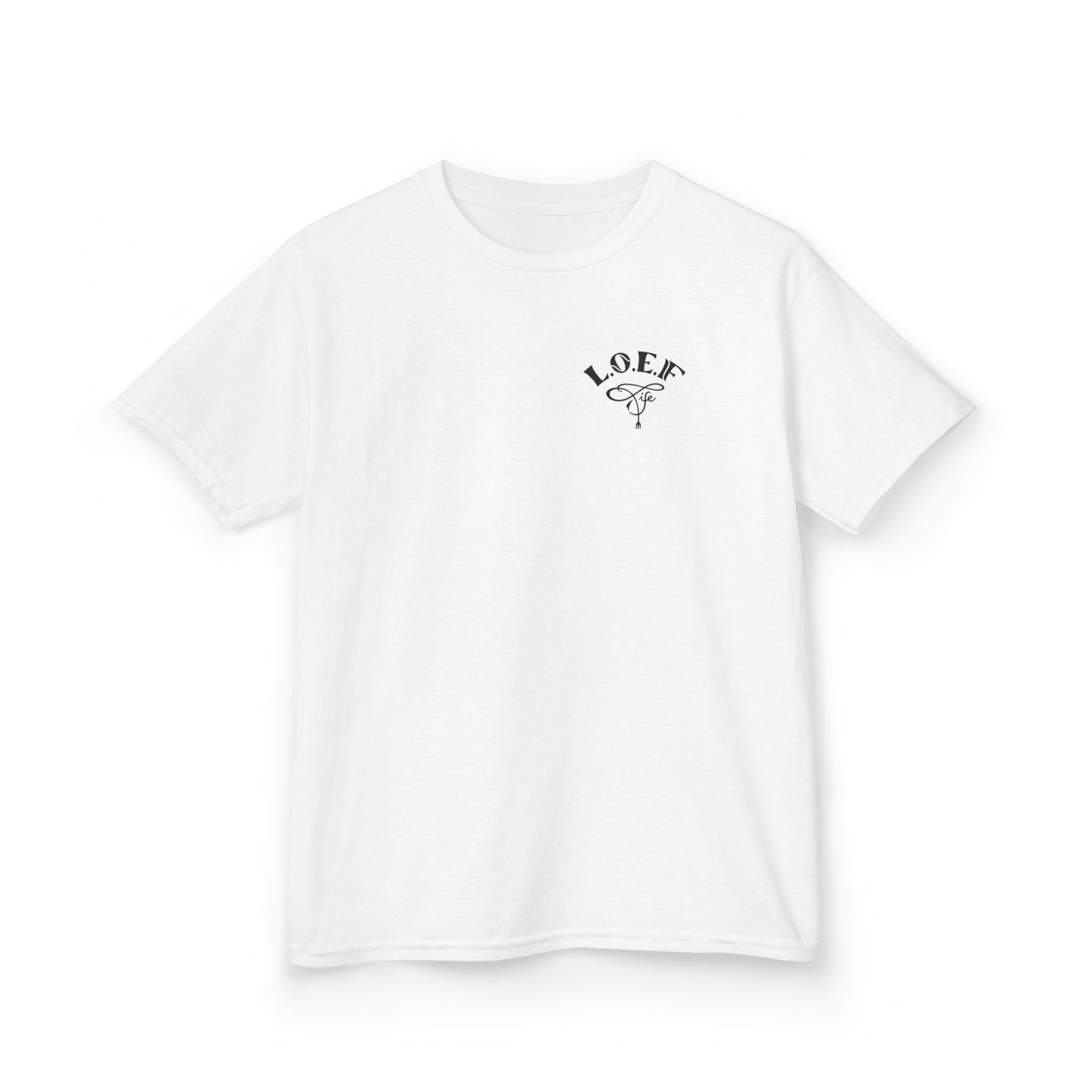 L.O.E.F Foodie 4Life Young Tee Shirt  (Dark Blue)