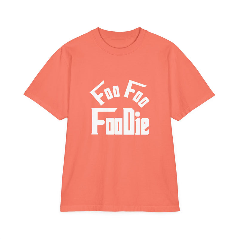 L.O.E.F Unisex FOO FOO FOODIE Tee Shirt (White)