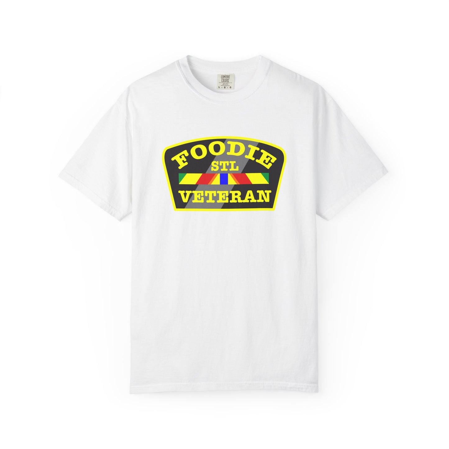 L.O.E.F Foodie Veteran STL Unisex Tee Shirt (Yellow)