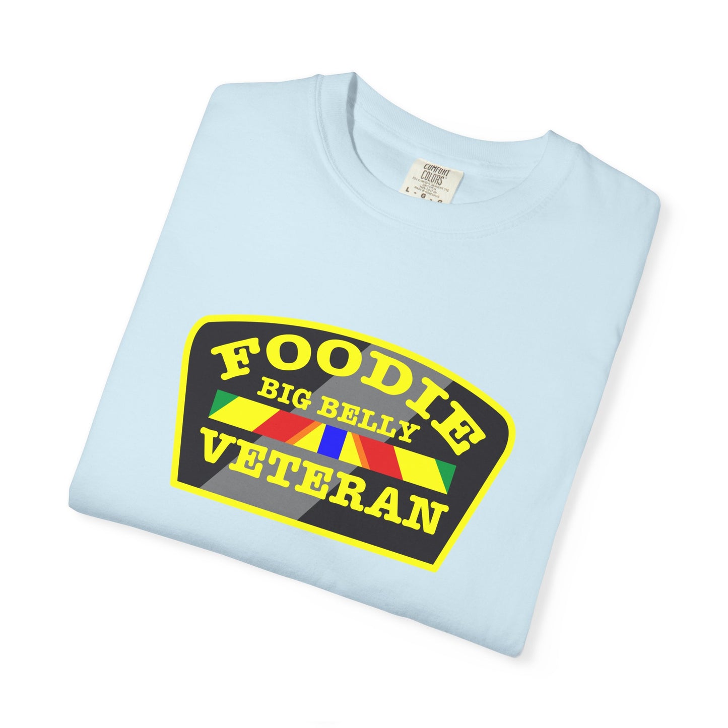 L.O.E.F Foodie Veteran Big Belly Unisex Tee Shirt