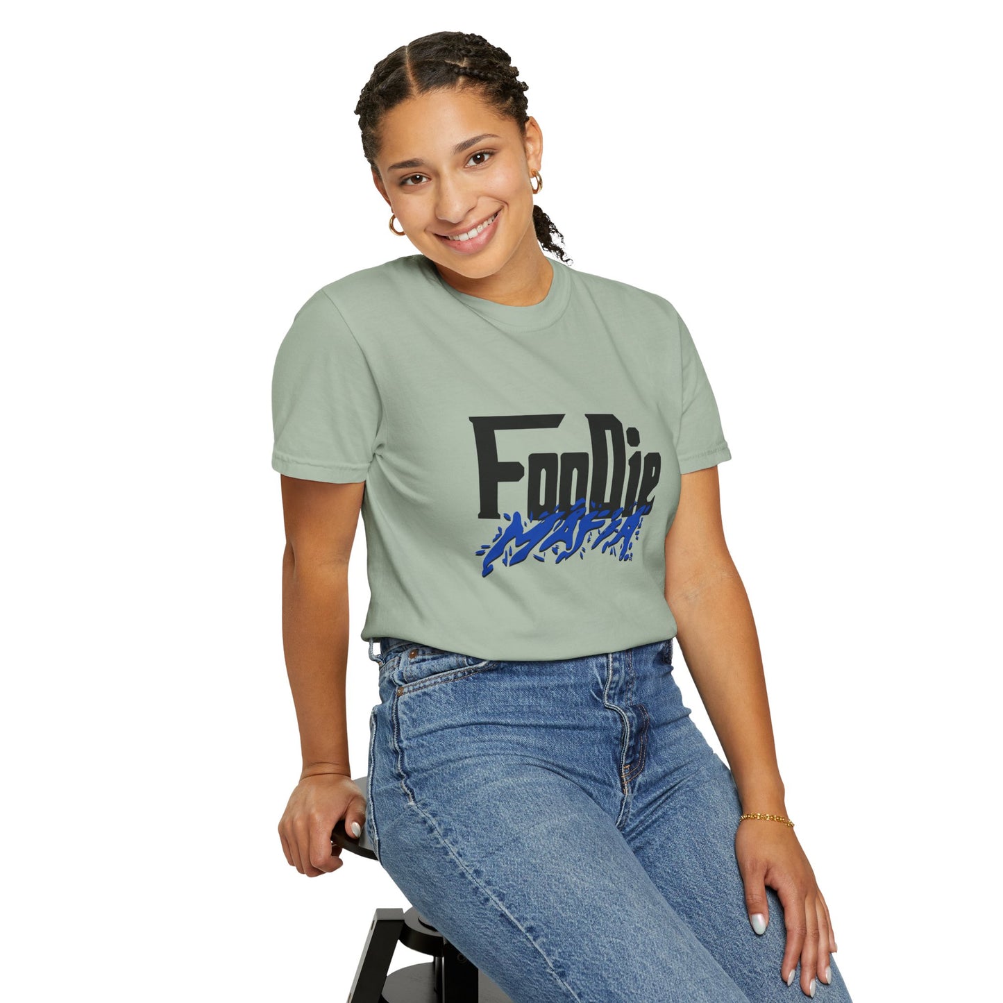 L.O.E.F Foodie Mafia Tee Shirt (Cobalt Blue)