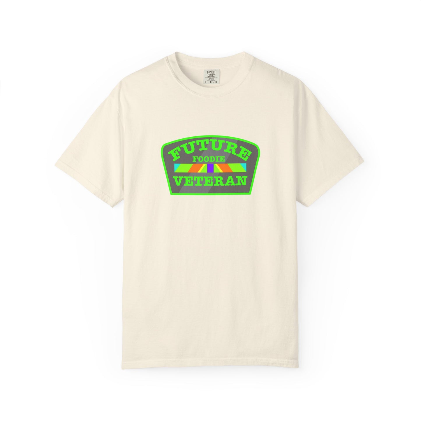 L.O.E.F Future Foodie Veteran Tee Shirt  (Neon Green)