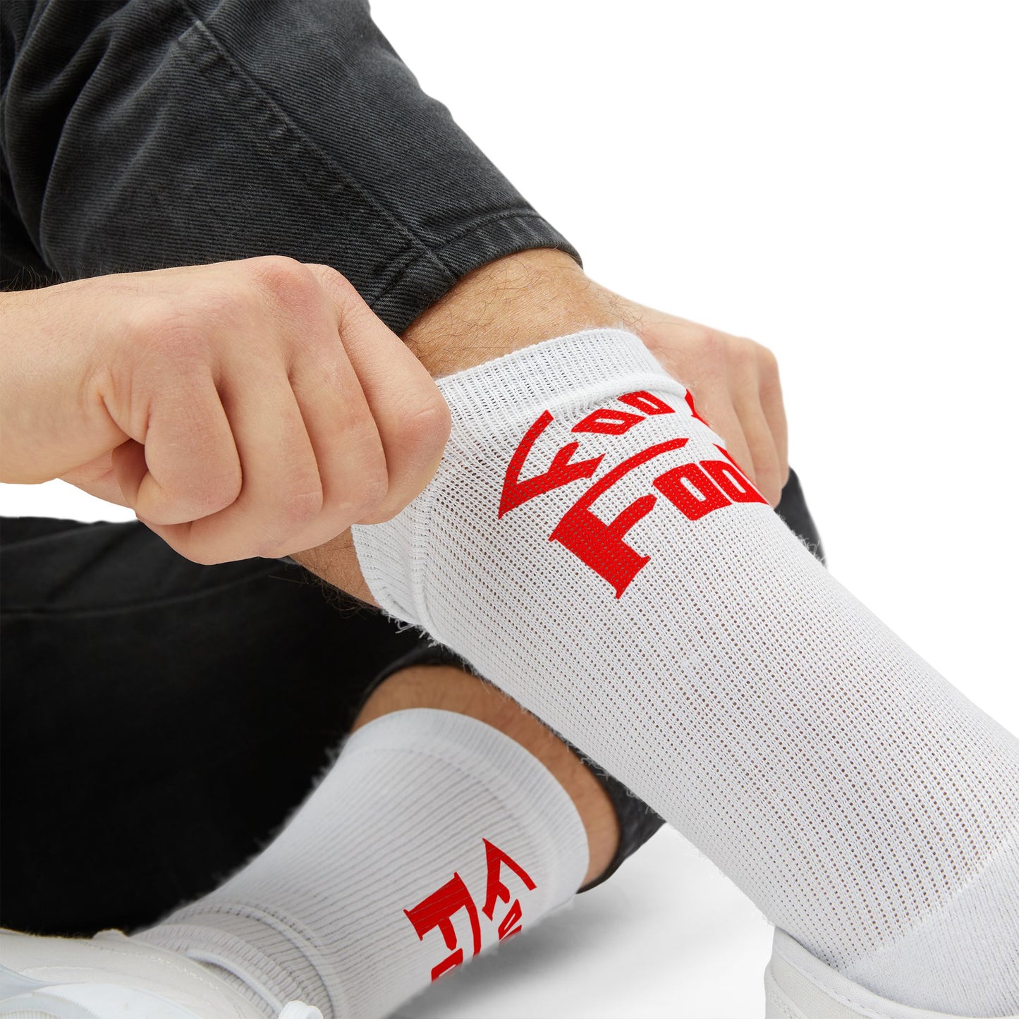 L.O.E.F Foo Foo Foodie Socks (Fiery Red)