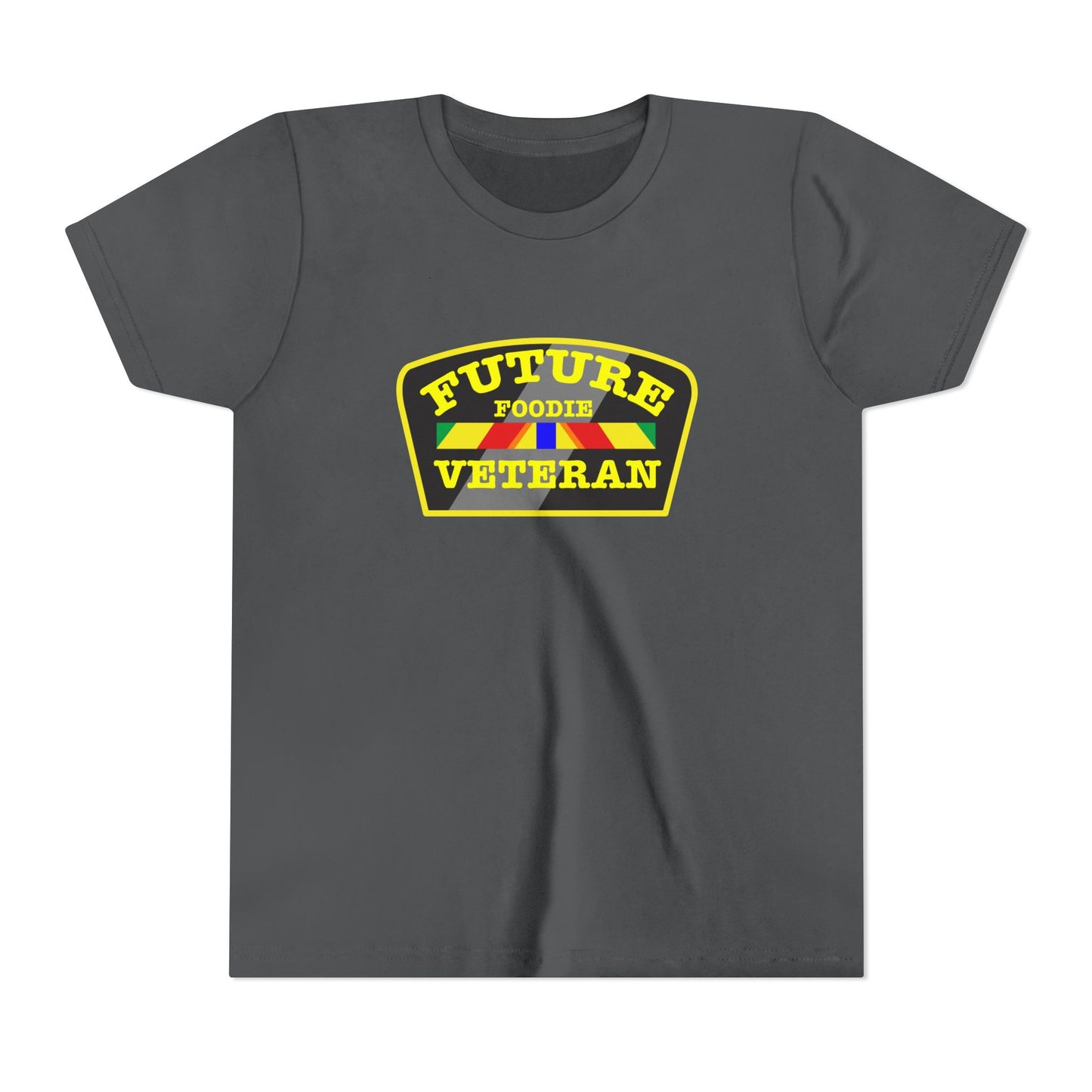 L.O.E.F Future Foodie Veteran Kids Tee Shirt (Yellow)