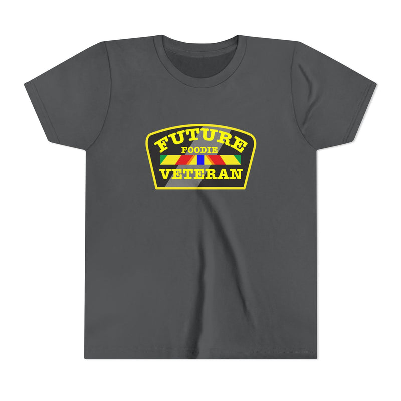 L.O.E.F Future Foodie Veteran Kids Tee Shirt (Yellow)