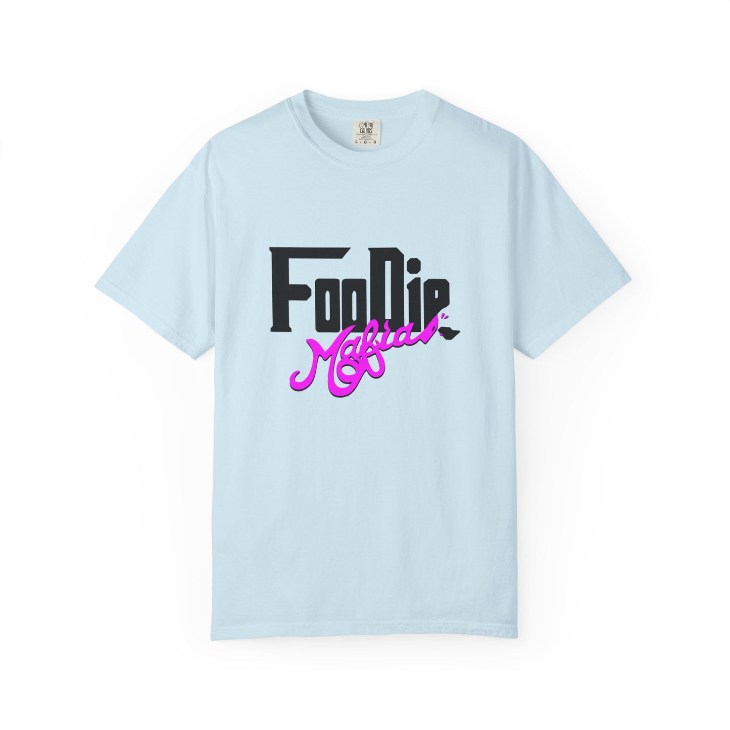 L.O.E.F Foodie Mafia Unisex Tee Shirt (Bright Purple)