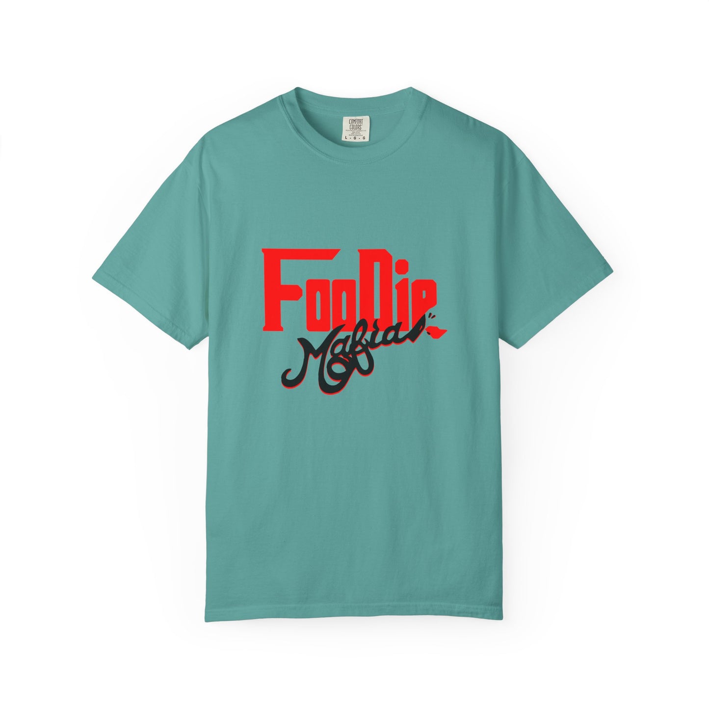 L.O.E.F Red Foodie Mafia Unisex Tee shirt (Black)