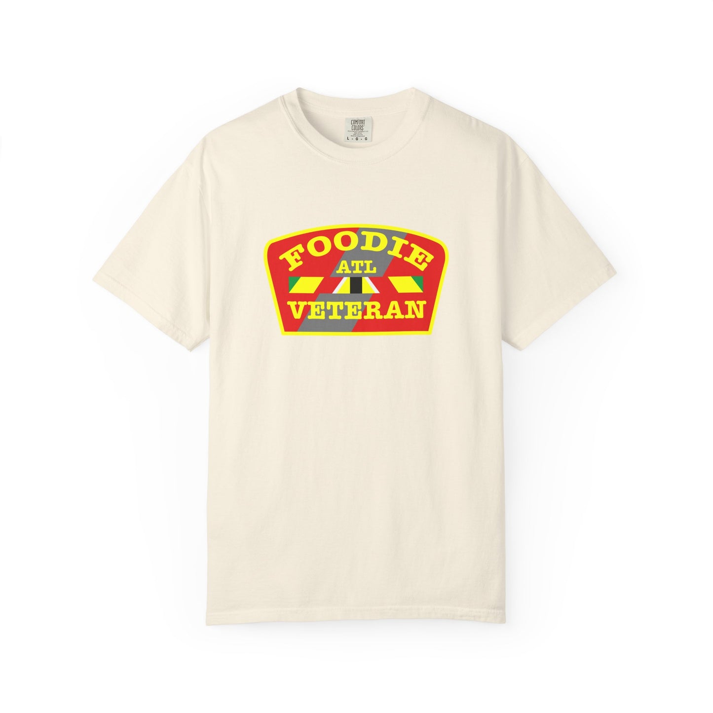 L.O.E.F Foodie Veteran ATL Unisex Tee Shirt (Yellow)