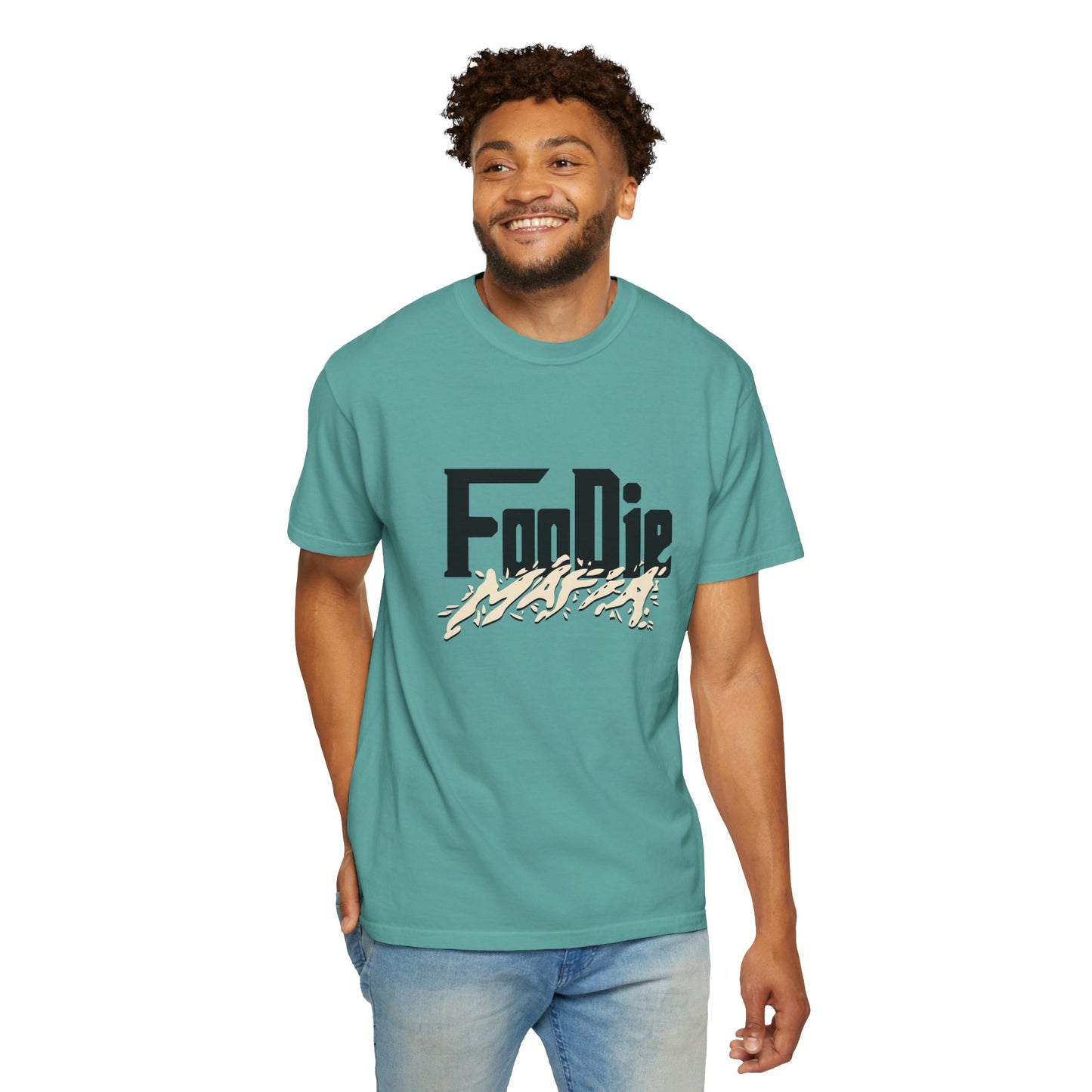 L.O.E.F Foodie Mafia Tee Shirt (Cream)