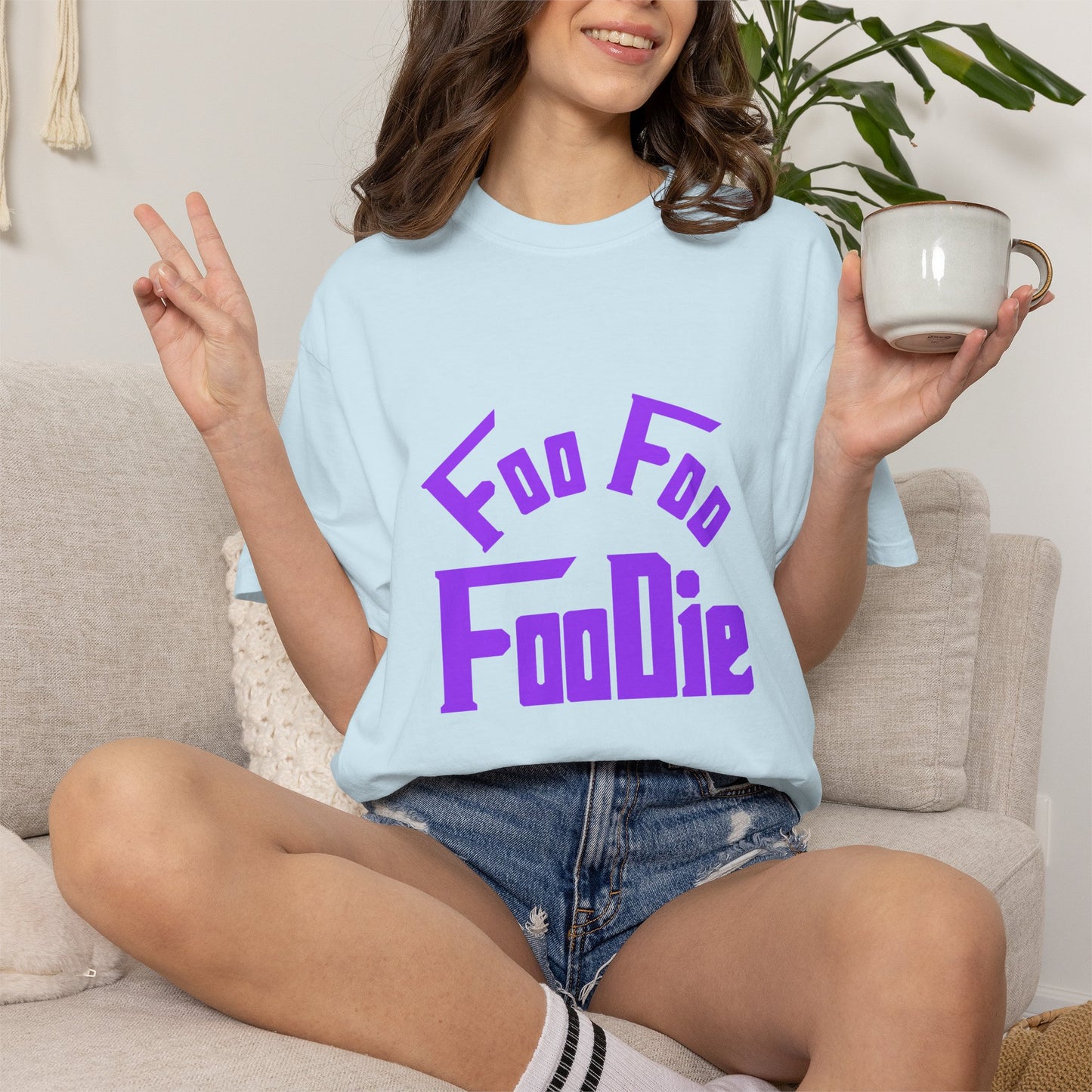 L.O.E.F Foo Foo Foodie T-Shirt (Purple)