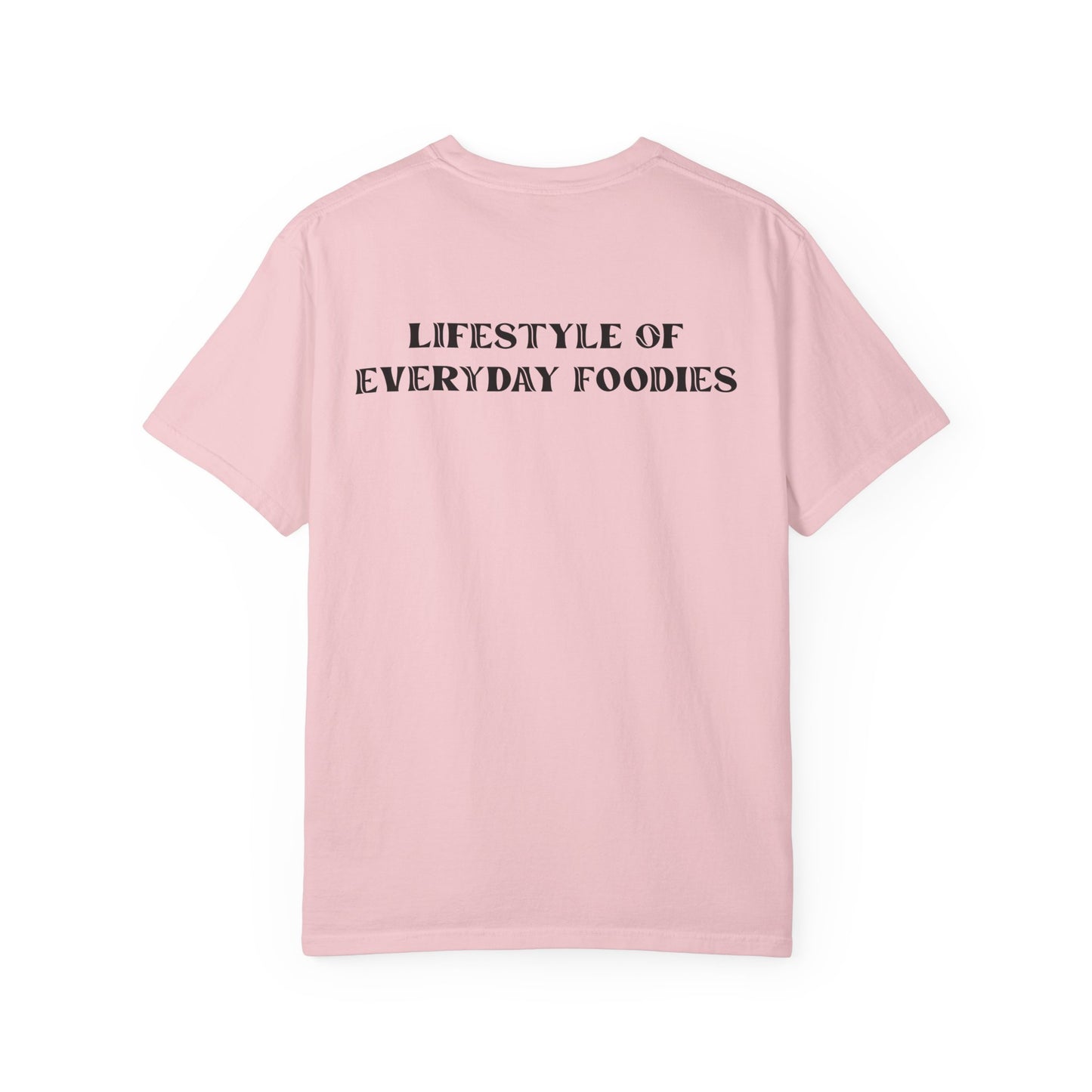 L.O.E.F LIFESTYLE OF EVERYDAY FOODIES Unisex Tee Shirt (Black)