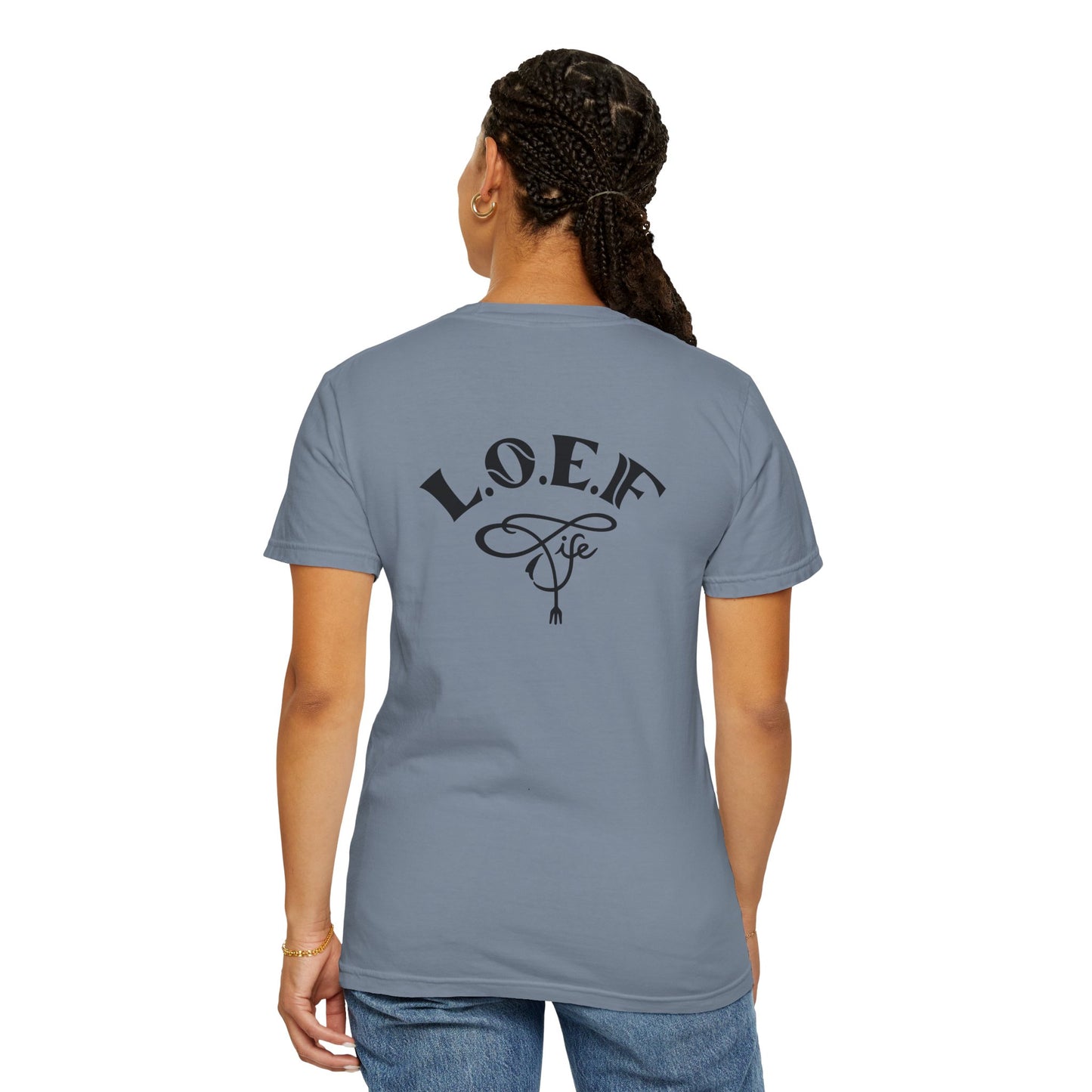 LO.E.F Foodie Unisex Tee Shirt (Black)