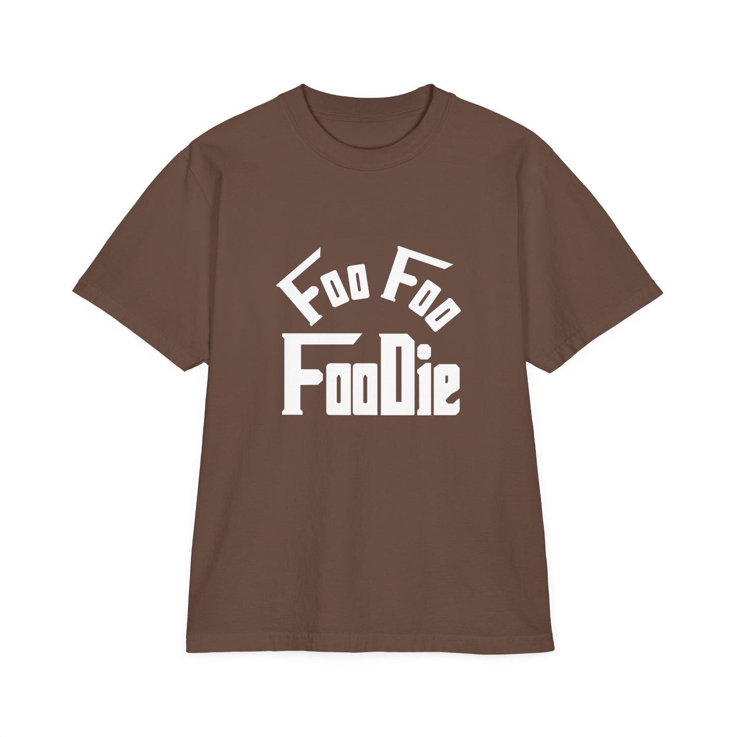 L.O.E.F Unisex FOO FOO FOODIE Tee Shirt (White)